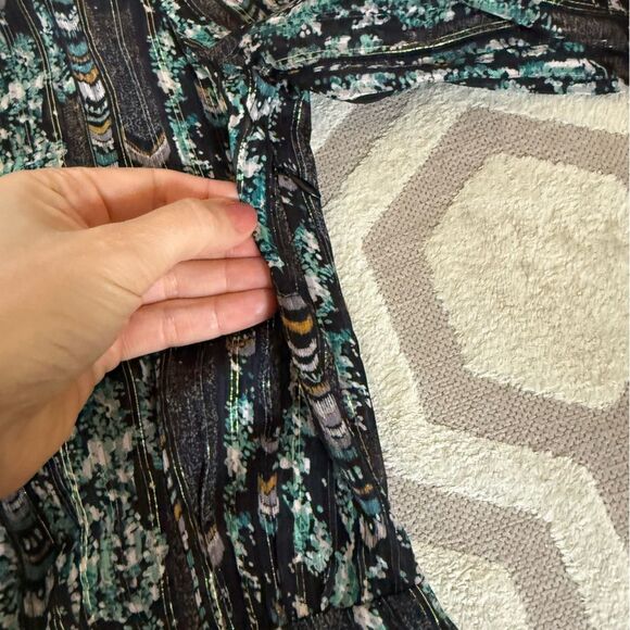 REISS Miriam Printed Shift Long Sleeve Mini Dress  in Multi 2 NWOT - Picture 12 of 16